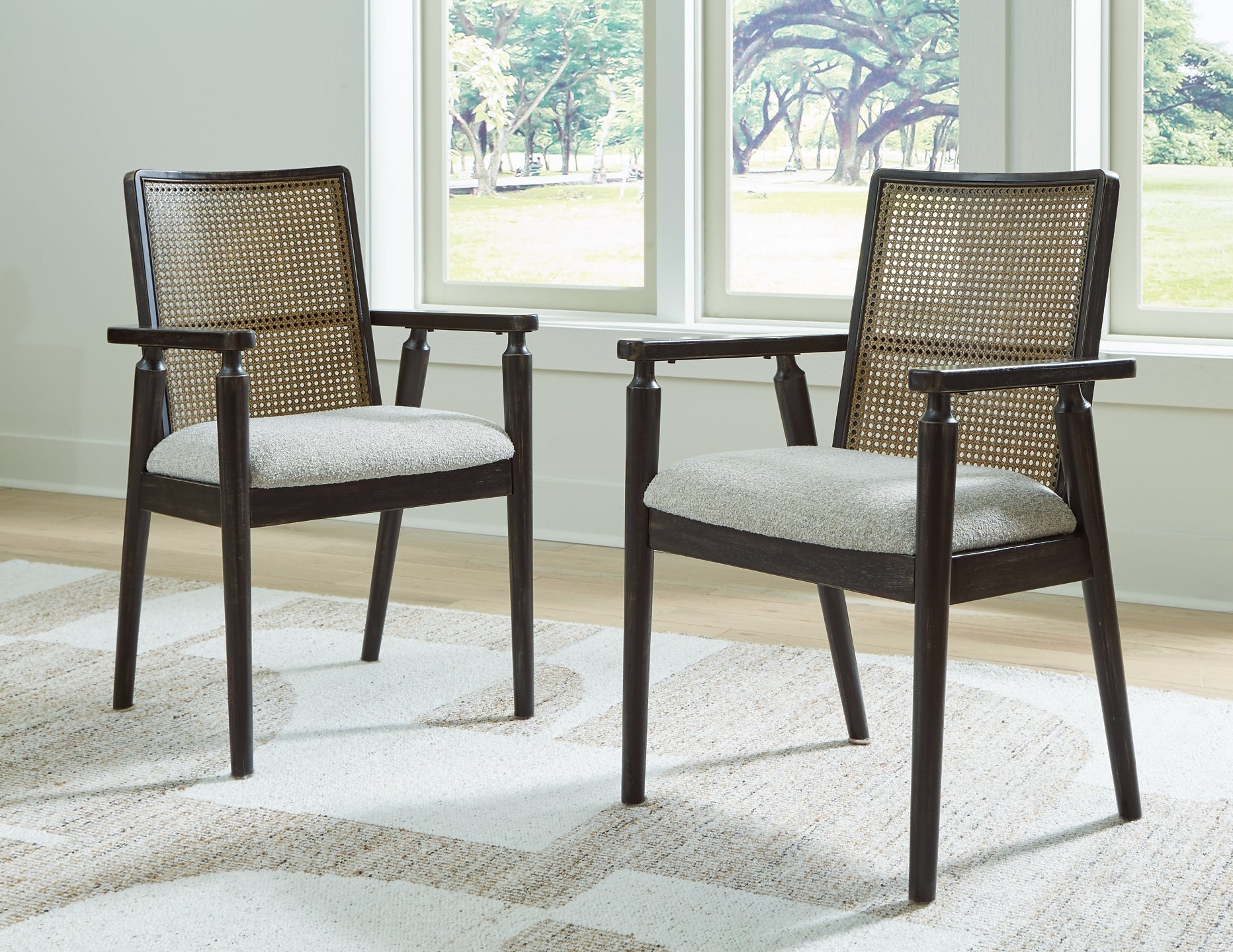 Galliden Upholstered Arm Chair (Set of 2)