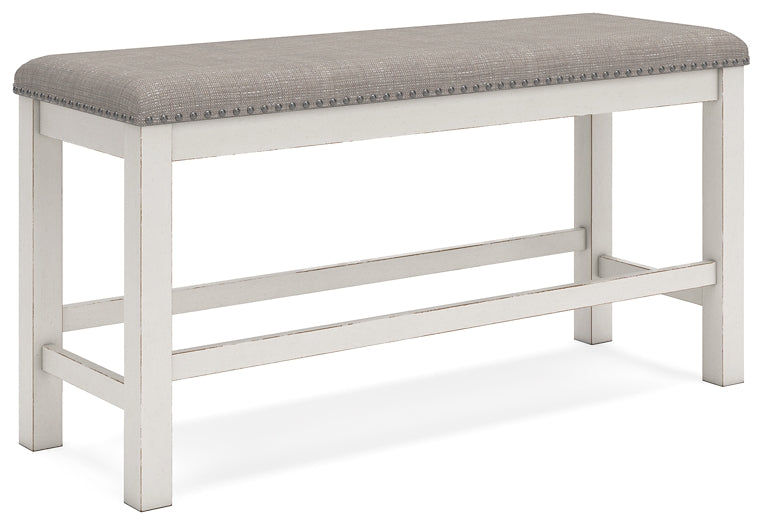 Robbinsdale Double Counter Upholstered Bench