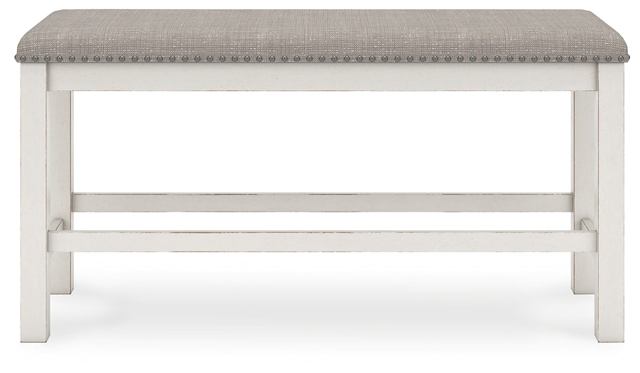 Robbinsdale Double Counter Upholstered Bench