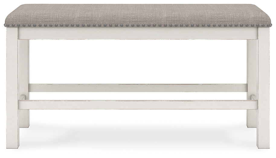 Robbinsdale Double Counter Upholstered Bench