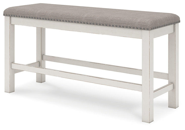 Robbinsdale Double Counter Upholstered Bench