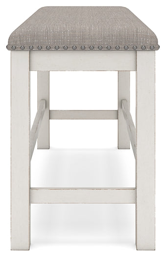 Robbinsdale Double Counter Upholstered Bench