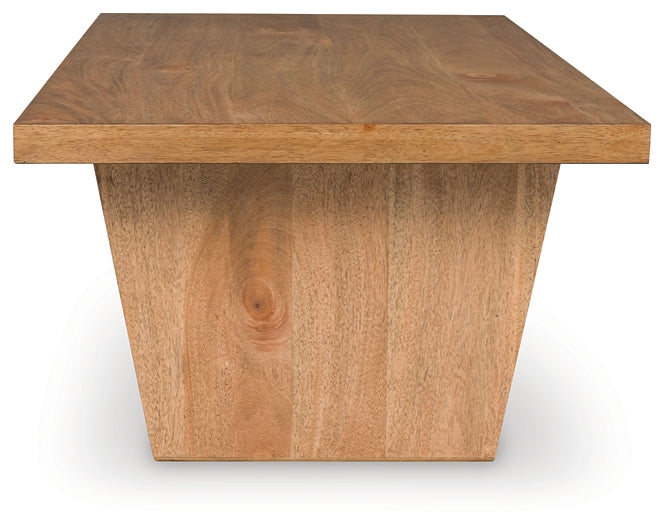 Kristiland Coffee Table - Light Brown