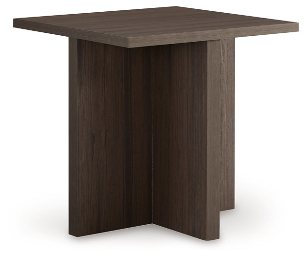 Zendex 2-Piece Table Set - Brown