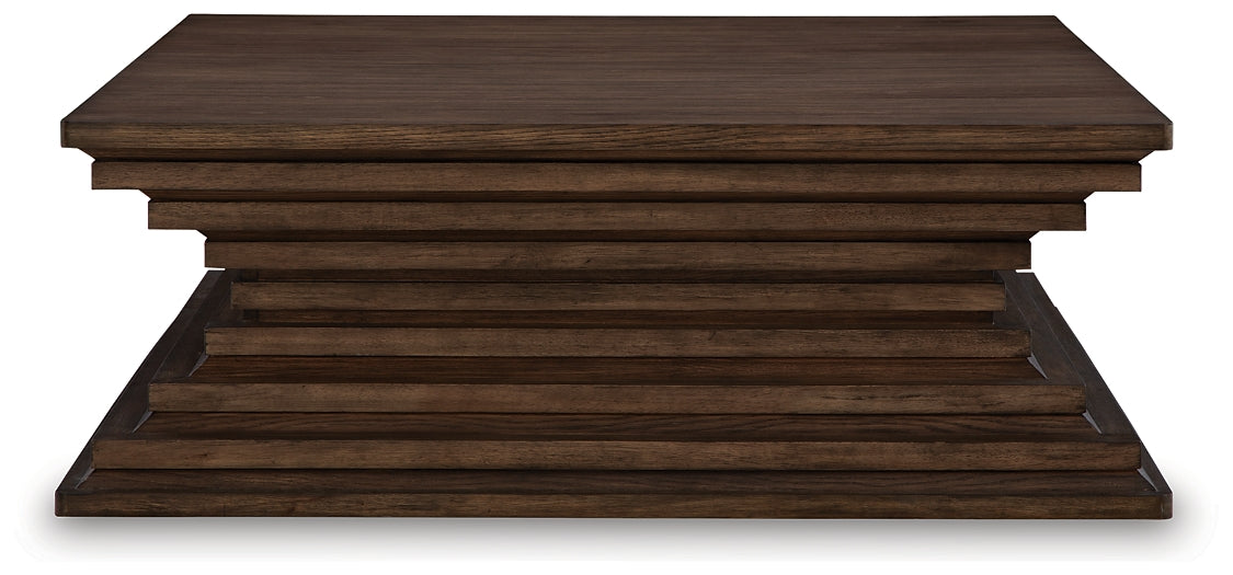 Hannodream Coffee Table - Warm Brown