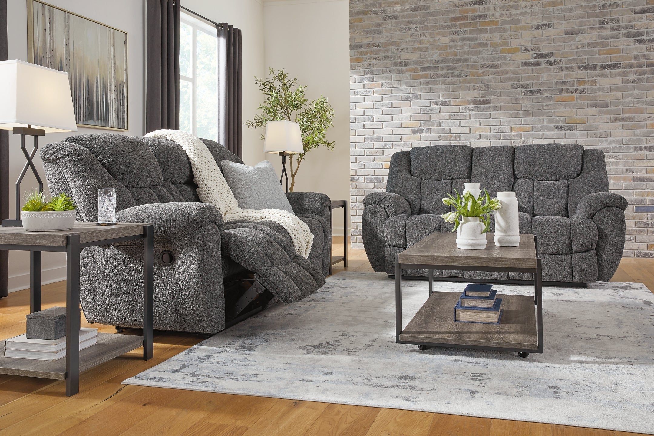 Foreside Sofa and Loveseat