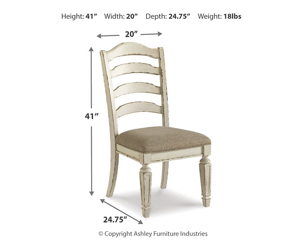 Realyn Upholstered Chair (Set of 2)