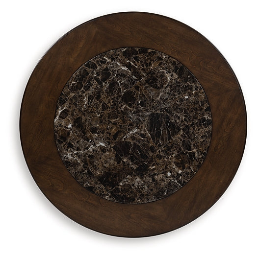 Frallyn Coffee Table - Dark Brown