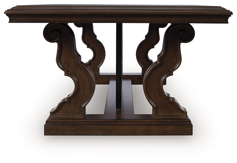 Maylee Coffee Table - Dark Brown