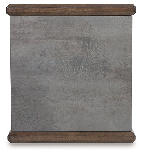 Kallenny End Table - Brown/Gray