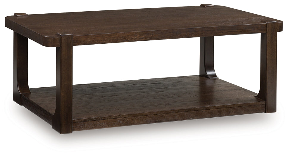Breckington Coffee Table - Dark Brown
