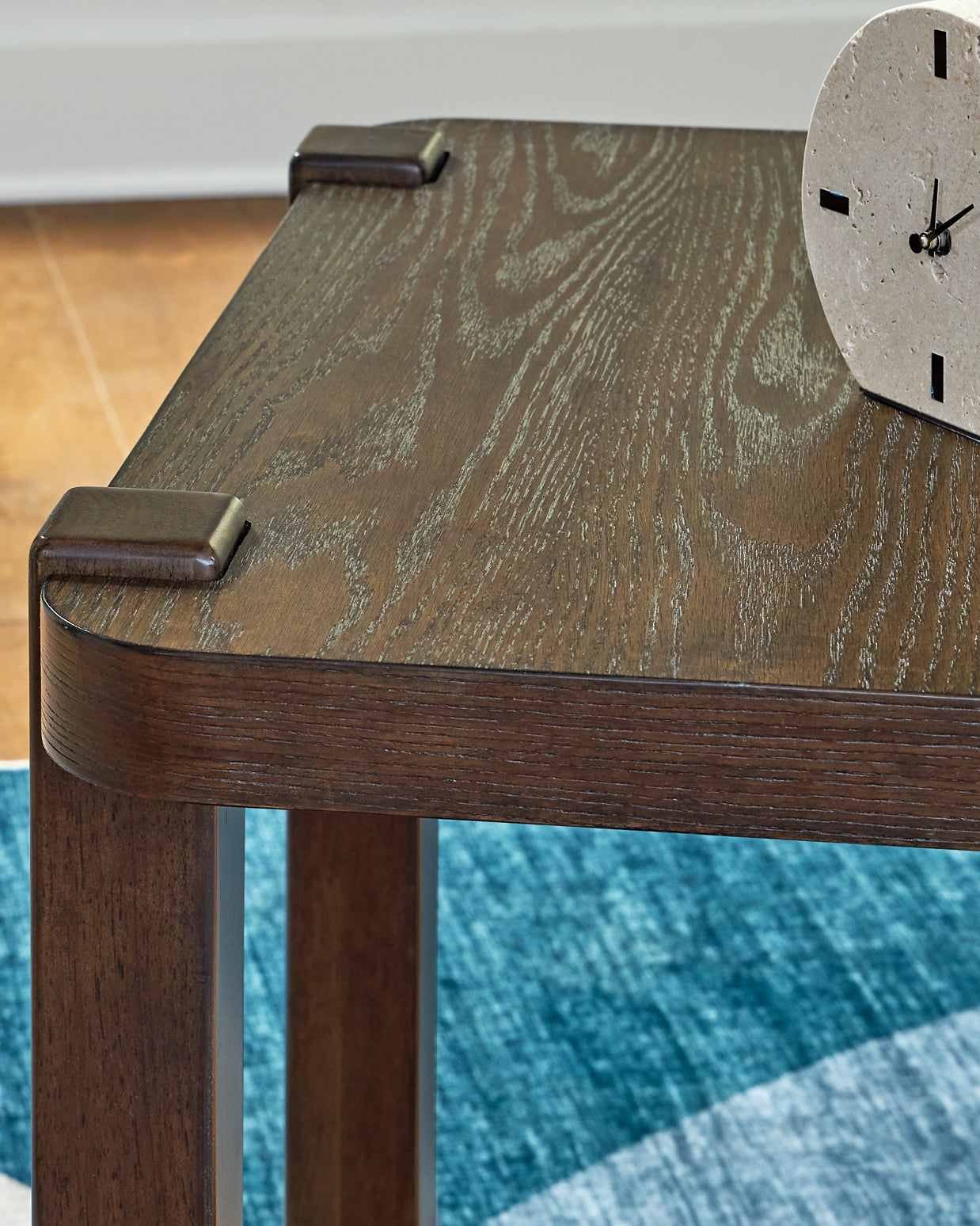 Breckington End Table - Dark Brown