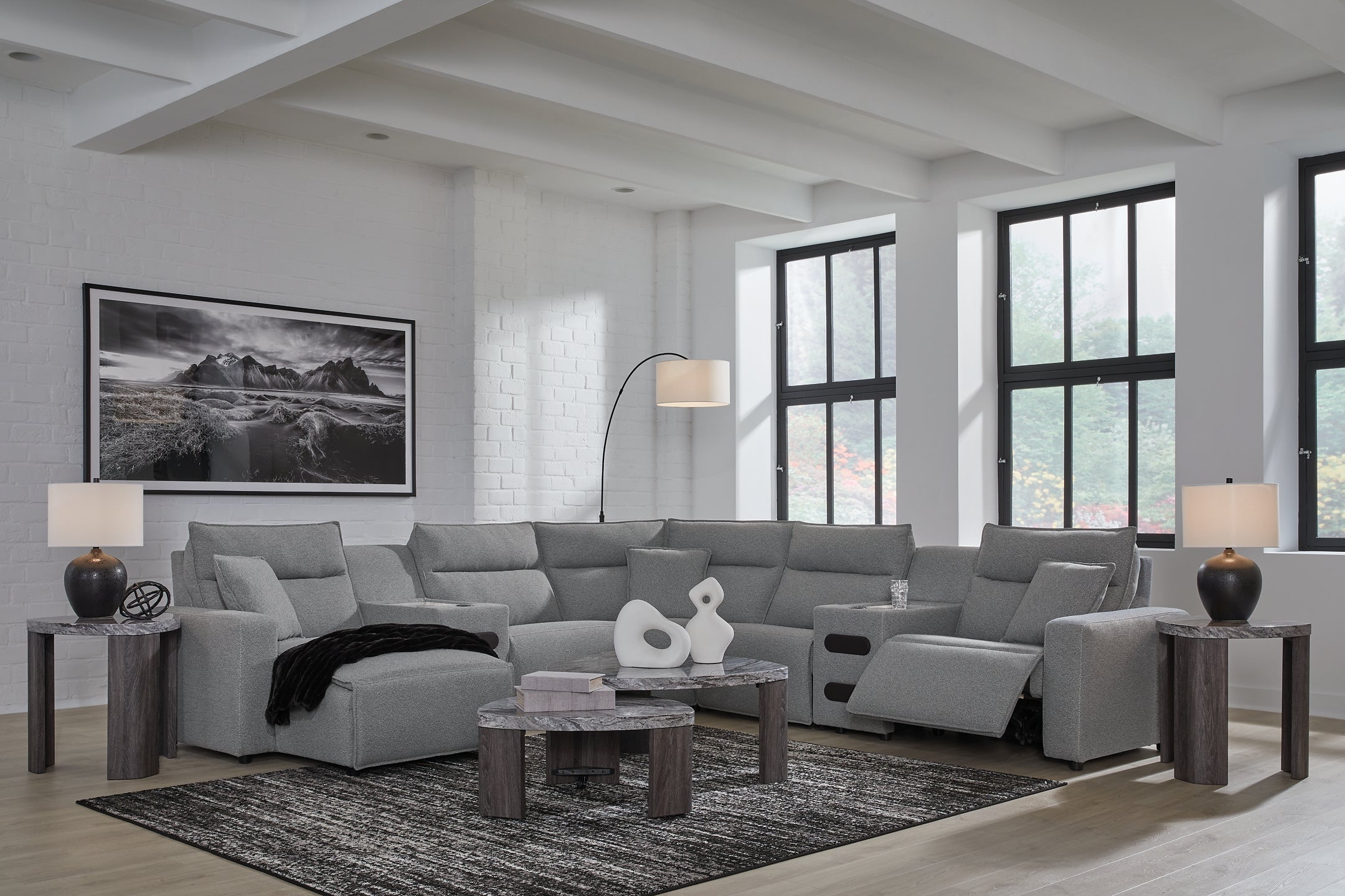 ModMax II 7-Piece Power Reclining Sectional with Chaise
