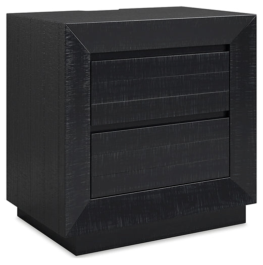 Londer Two Drawer Night Stand