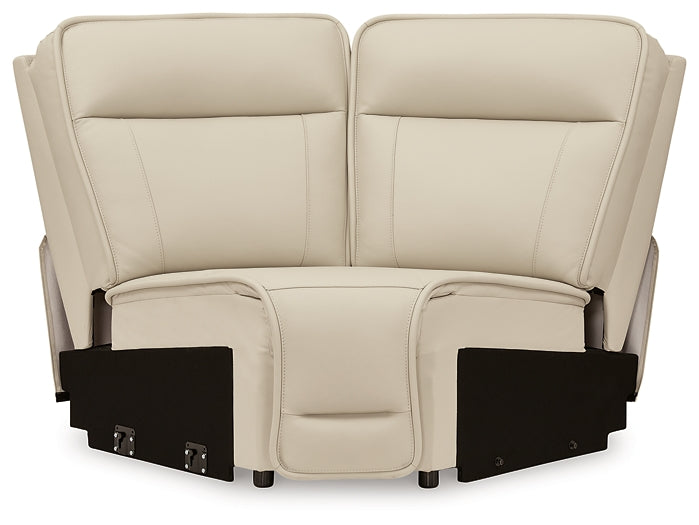 Double Deal 5-Piece Reclining Sectional with Console