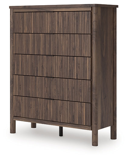 Pamytta Five Drawer Wide Chest