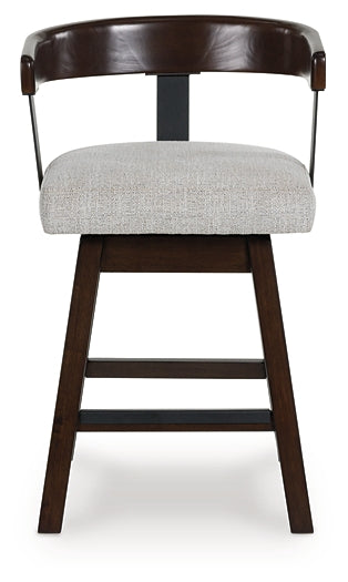 Haddigan Upholstered Swivel Stool (Set of 2)