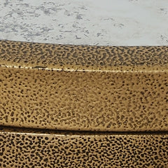 Korajane End Table - Antique Gold