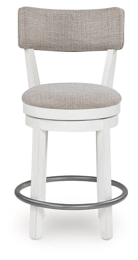 Robbinsdale Upholstered Swivel Stool (Set of 2)
