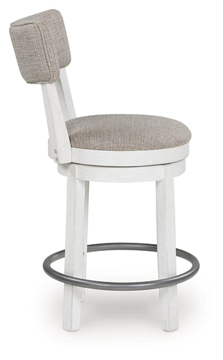 Robbinsdale Upholstered Swivel Stool (Set of 2)