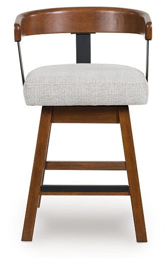 Ralene Upholstered Swivel Stool (Set of 2)