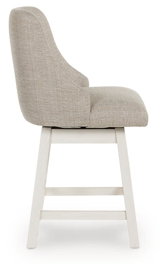 Robbinsdale Upholstered Swivel Stool (Set of 2)