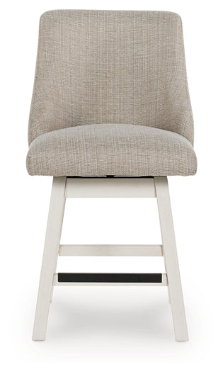 Robbinsdale Upholstered Swivel Stool (Set of 2)