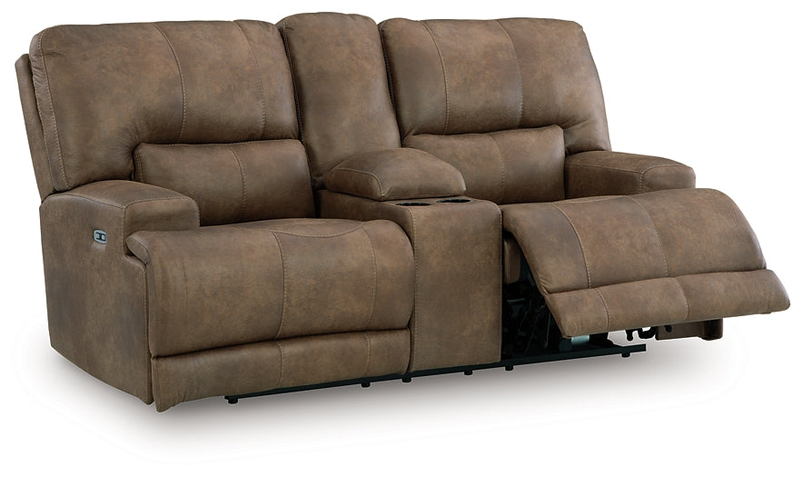 Beckley Place PWR REC Loveseat/CON/ADJ HDRST