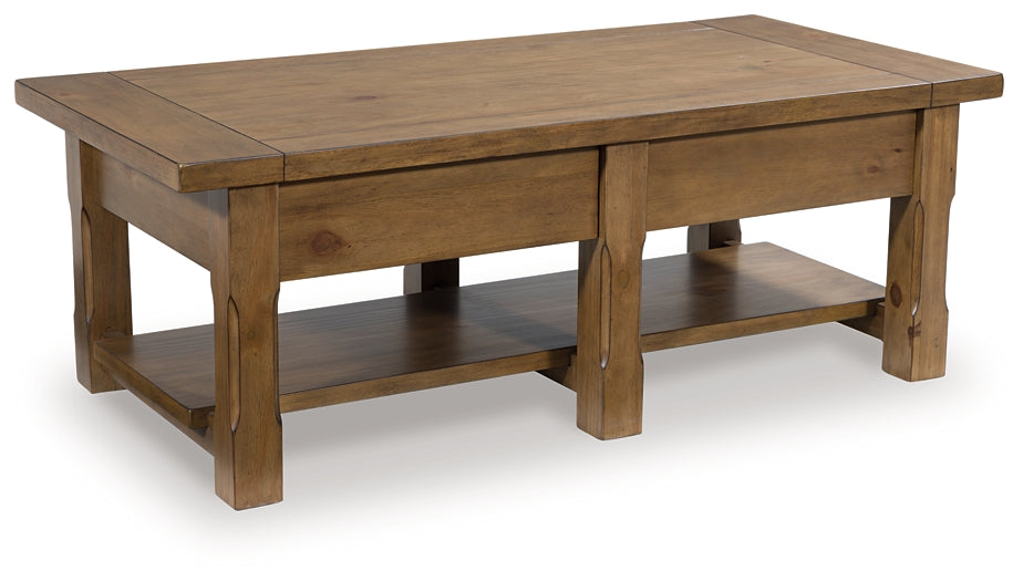 Vandenmore Coffee Table - Medium Brown