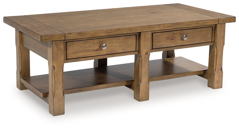 Vandenmore Coffee Table - Medium Brown