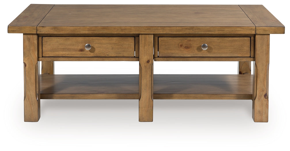 Vandenmore Coffee Table - Medium Brown