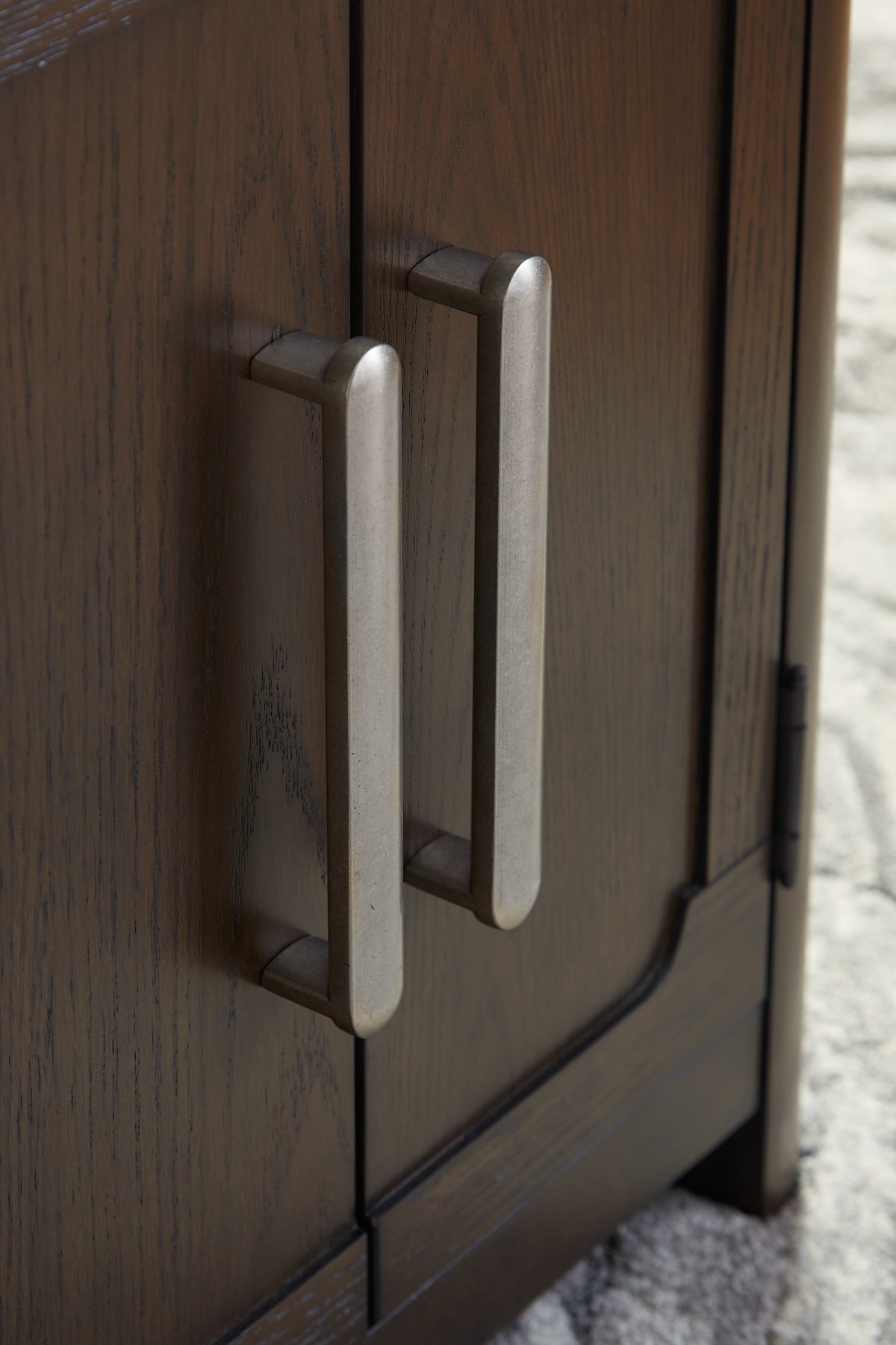 Breckington End Table - Dark Brown