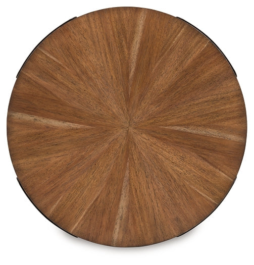 Crosstrail 3-Piece Table Set - Brown
