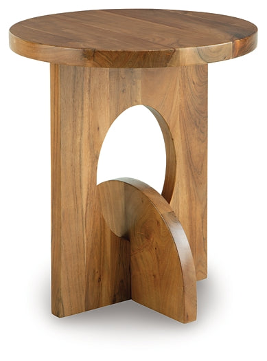 Hollbourne Accent Table - Brown