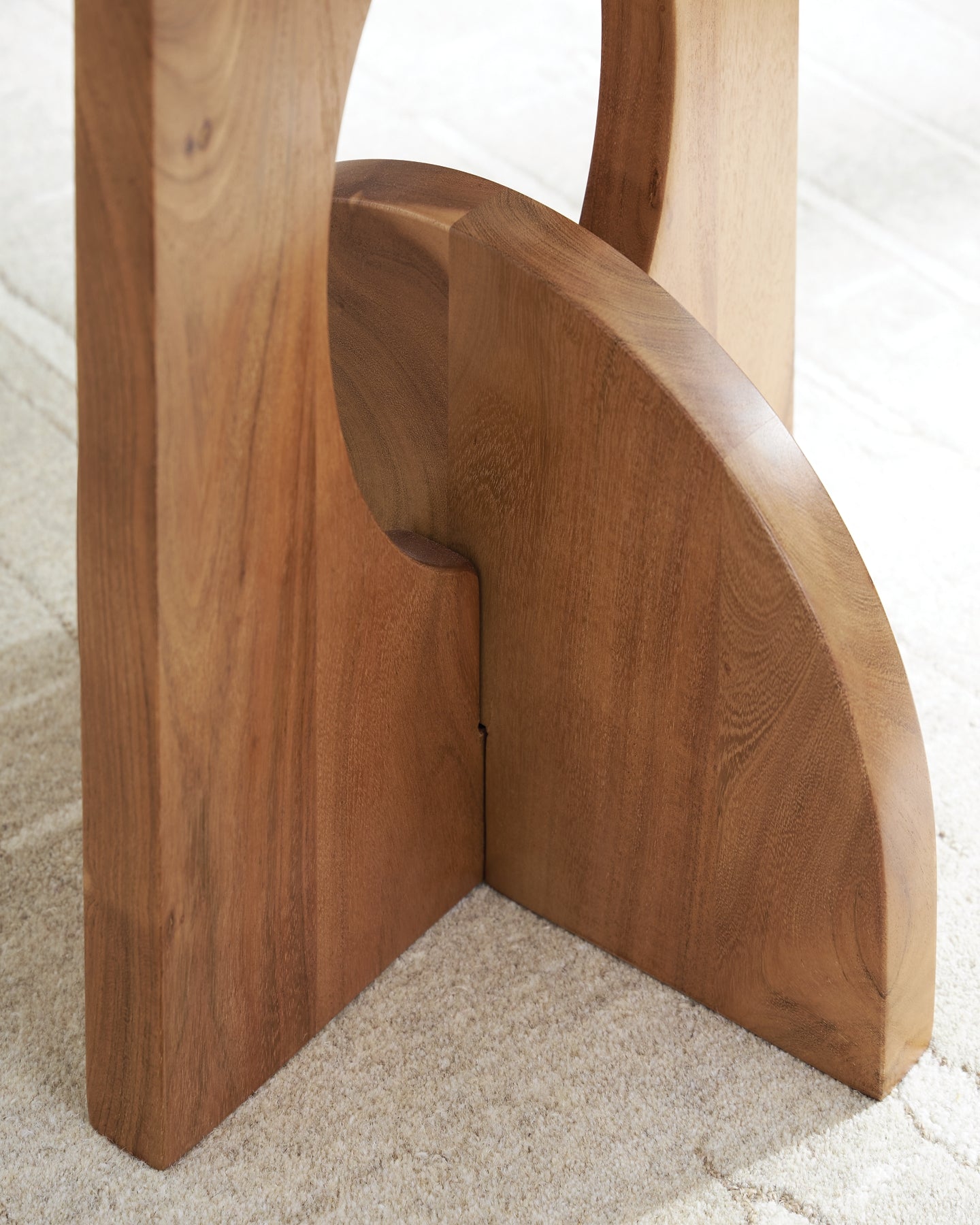 Hollbourne Accent Table - Brown
