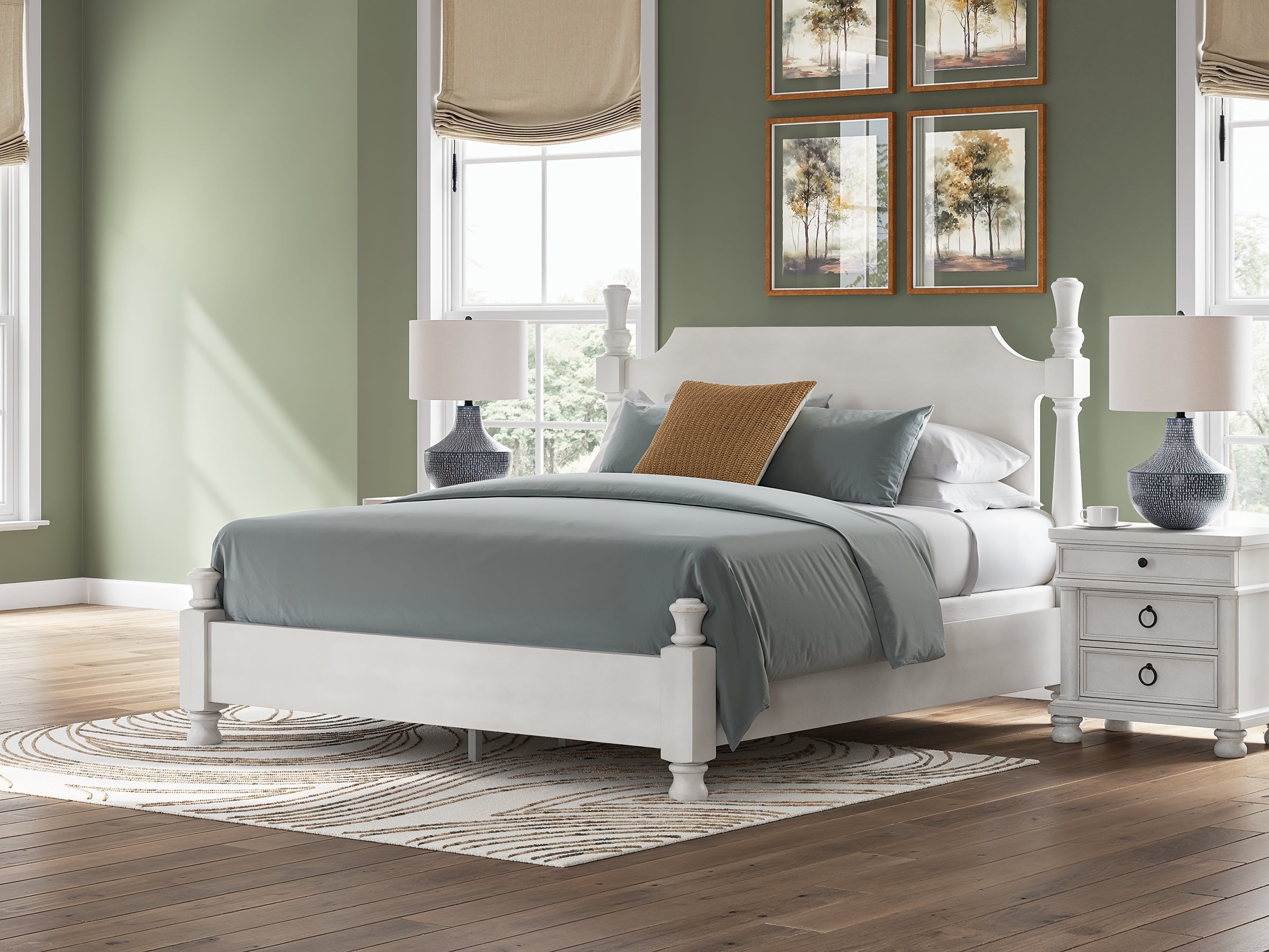 Rowlenstown Three Drawer Night Stand