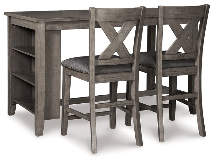 Caitbrook 3-Pc Counter Height Dining Set