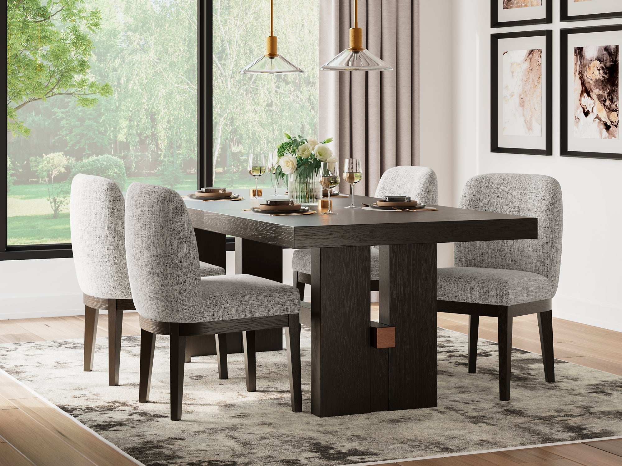 Burkhaus 5-Pc Dining Set