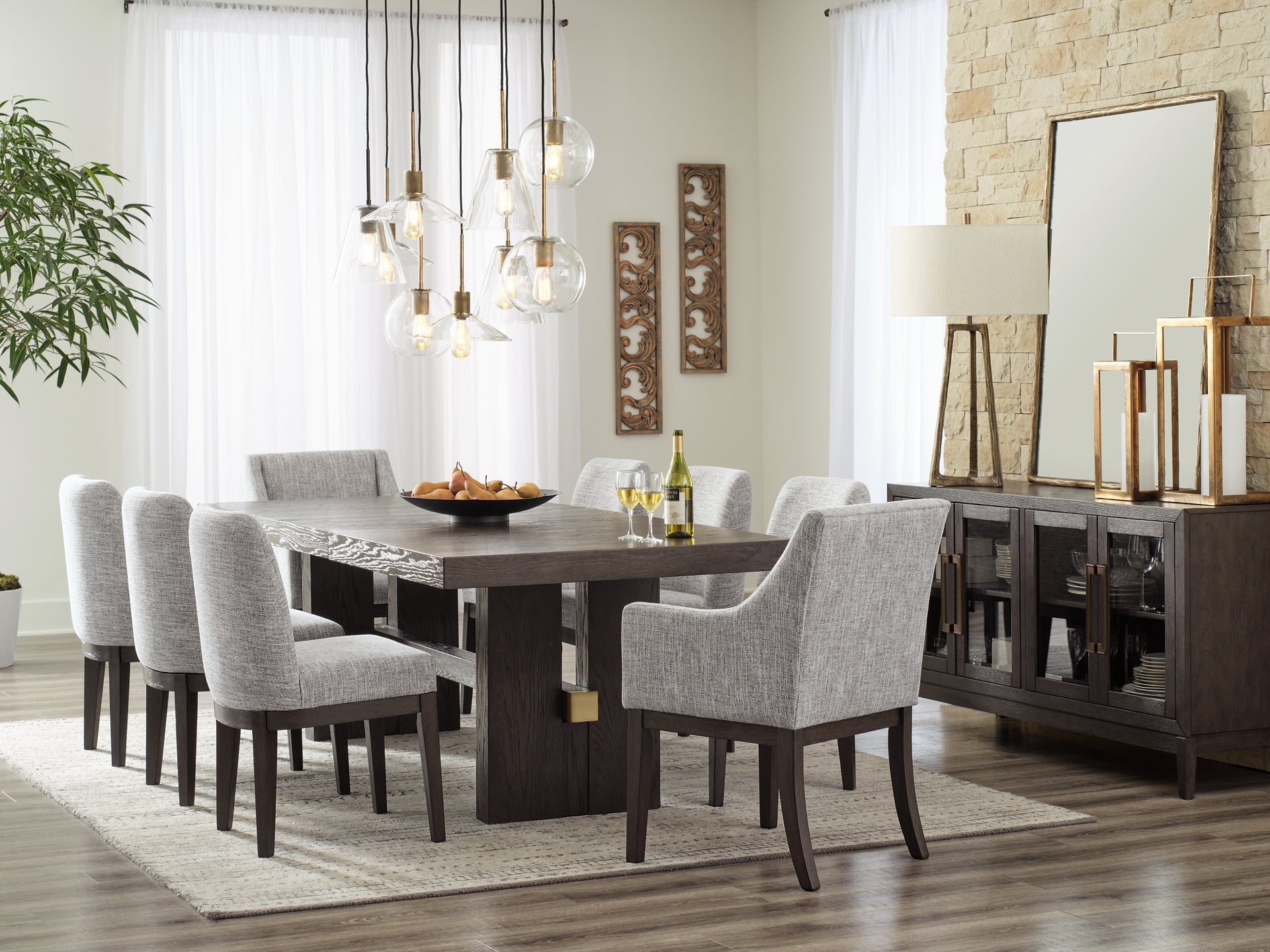 Burkhaus 9-Pc Dining Set