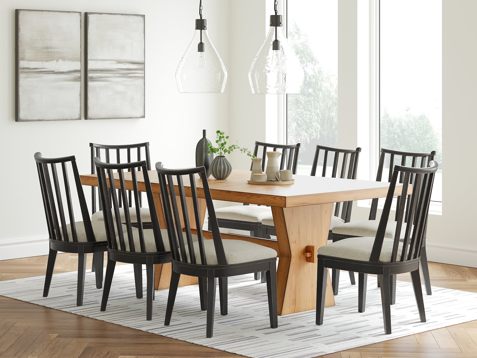Galliden 9-Pc Dining Set