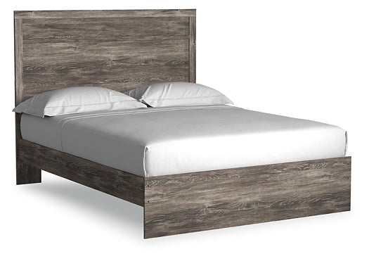 Ralinksi Queen Panel Bed with Mirrored Dresser and Chest
