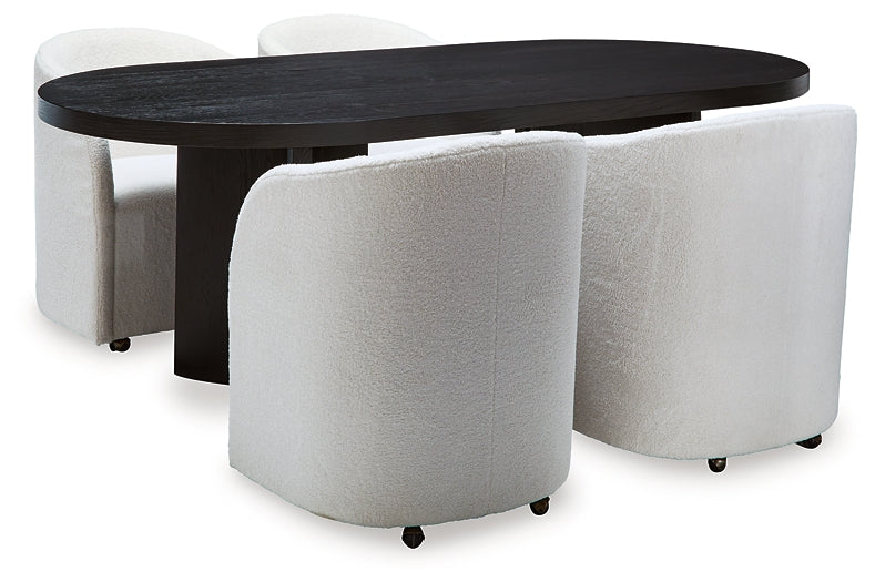 Rowanbeck 5-Pc Dining Set