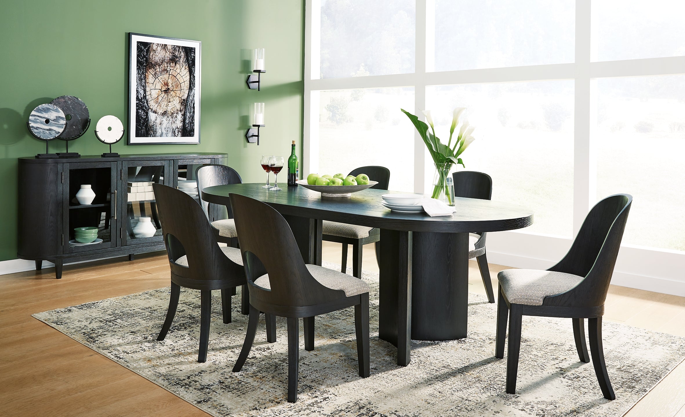 Rowanbeck 7-Pc Dining Set