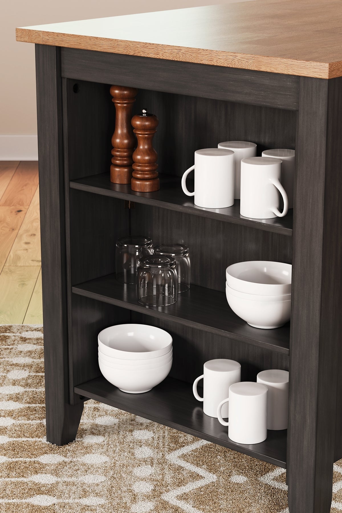 Gesthaven 3-Pc Counter Height Dining Set