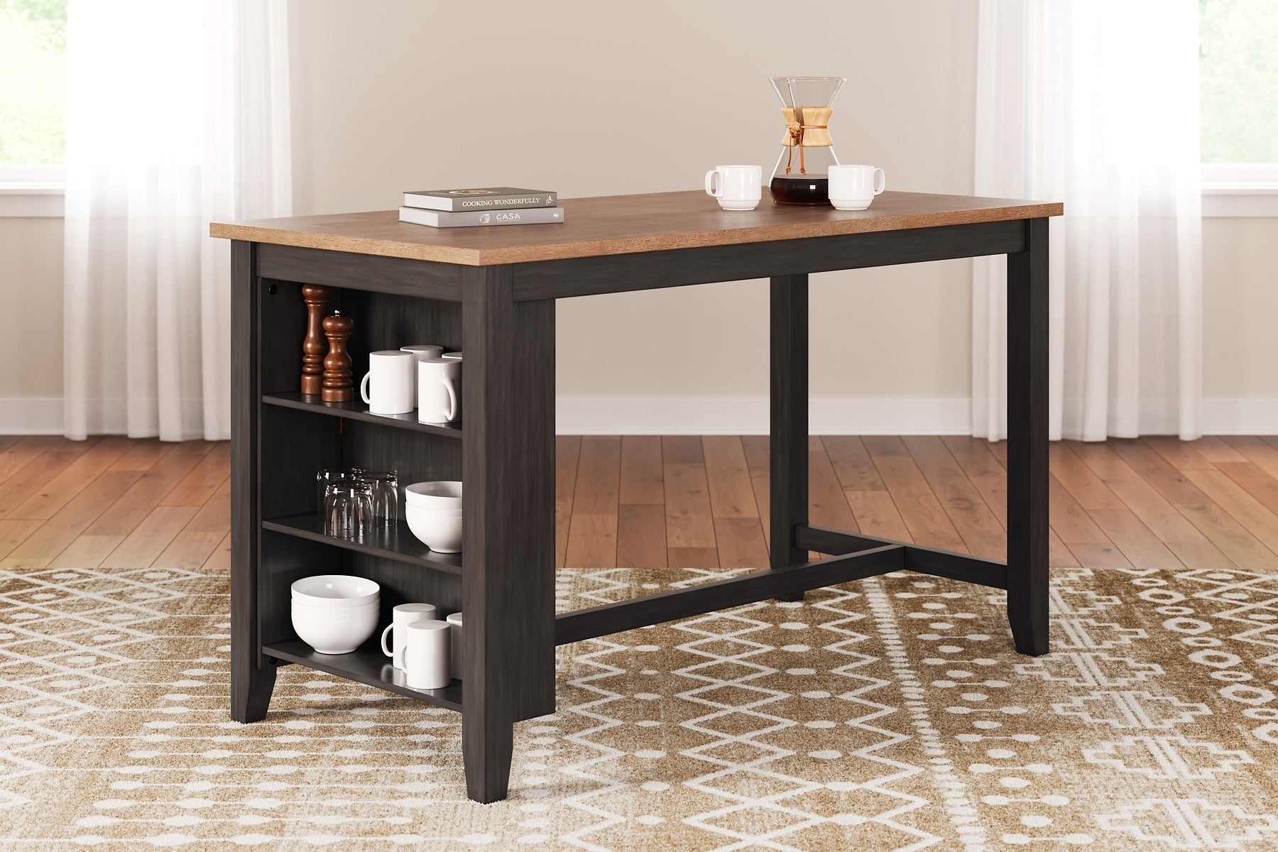 Gesthaven 3-Pc Counter Height Dining Set