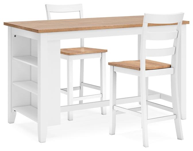 Gesthaven 3-Pc Counter Height Dining Set