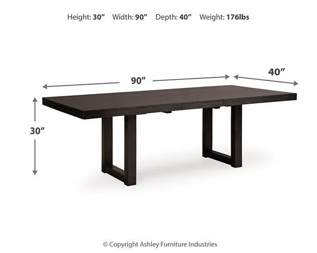 Neymorton 9-Pc Dining Set