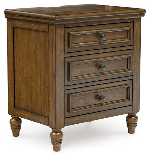 Sturlayne California King Upholstered Panel Bed with Mirrored Dresser, Chest and Nightstand
