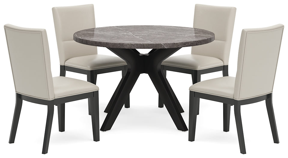 Glinari 5-Pc Dining Set
