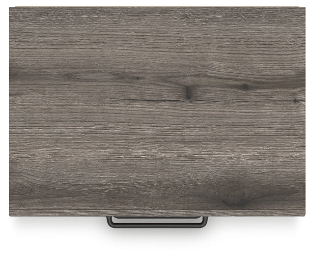 Graystorm Twin Panel Bed with Mirrored Dresser, Chest and Nightstand